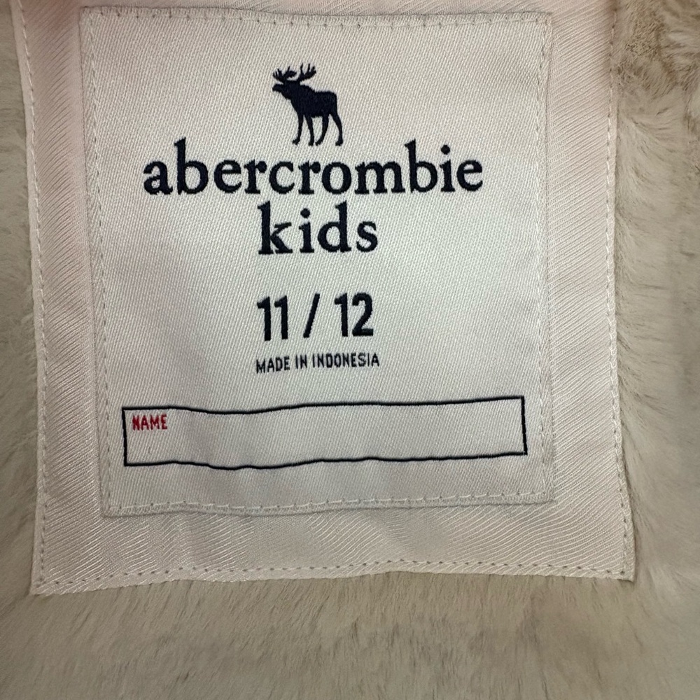 Mauve A&F Ultra Parka Girls Coat